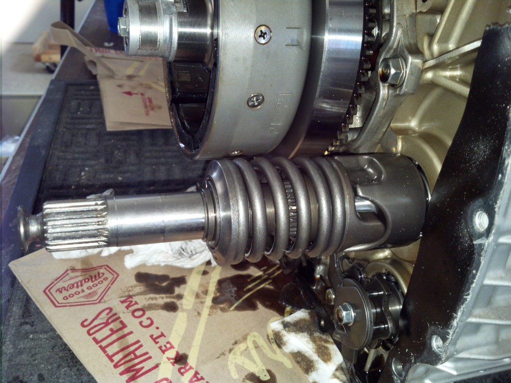 CX500 engine final shaft