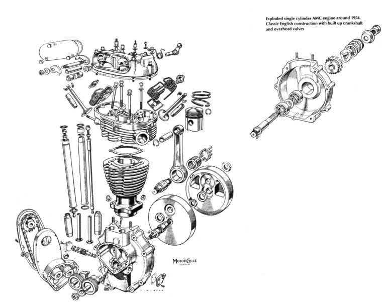 I love mechanical drawings – FM Bike Works